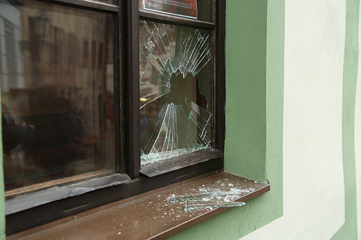 A2B Glass are able to board up broken windows while they are being repaired in Midhurst.